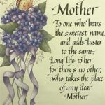 MOTHER V - 8x10 Inch