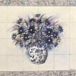 DAISY BLUE - 8x10 Inch