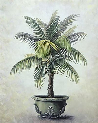 519jd8badl-ac-1 RAYMOND'S POTTED PALM I - 8x10 Inch - Image 1