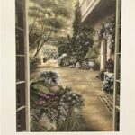 WOOD WHITESHELL'S PATIO B STUDIO - 8x10 Inch