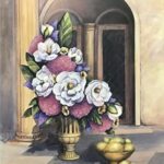 ARCH MAGNOLIA WITH LEMON II - 8x10 Inch