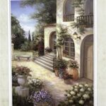 TUSCAN COUTRYYARD II - 8x10 Inch