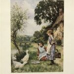 MAKING FRIENDS - 8x10 Inch