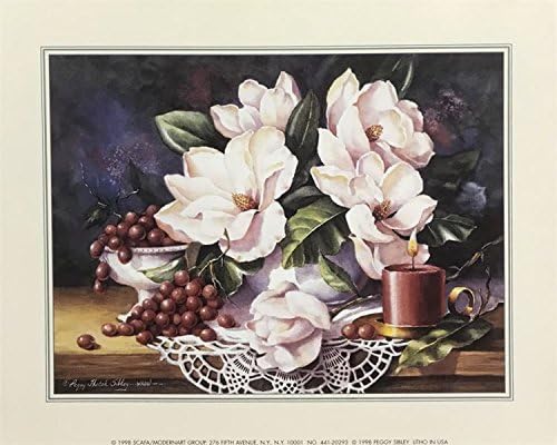 51ga1boqlhl-ac-1 MAGNOLIA WITH CANDLE & GRAPES II - 8x10 Inch - Image 1