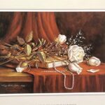 ROSE WITH RED VELVET I - 8x10 Inch