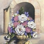 ARCH MAGNOLIA WITH LEMON I - 8x10 Inch