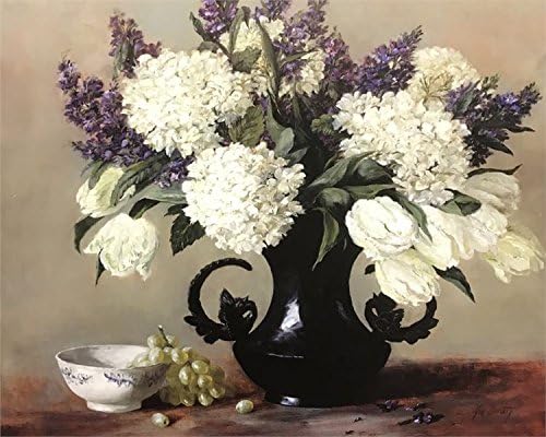 51rtqui4gtl-ac-1 HYDRANGEAS & STOCK MINI - 8x10 Inch - Image 1