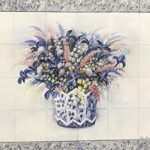 IRIS BLUE - 8x10 Inch