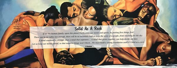 SOLID AS ROCK - 8x20 Inch