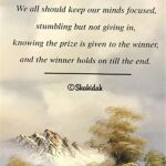 PEACE IN THE VALLEY - 8x20 Inch