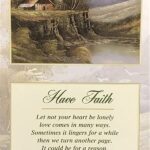 HAVE FAITH - 8x20 Inch