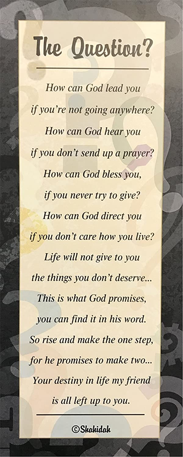 81ljn6b4fl-ac-sl1500-1 THE QUESTION? - 8x20 Inch - Image 1