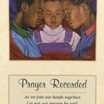 PRAYER RECORDED - 8x20 Inch