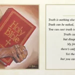 THE WORD - 8x20 Inch