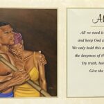 ALL WE NEED - 8x20 Inch