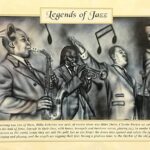 LEGENDS OF JAZZ - 8x20 Inch