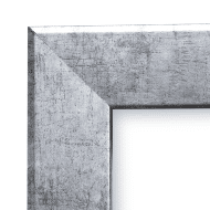 Antique Silver 1" Flat Picture Frame - Image 2