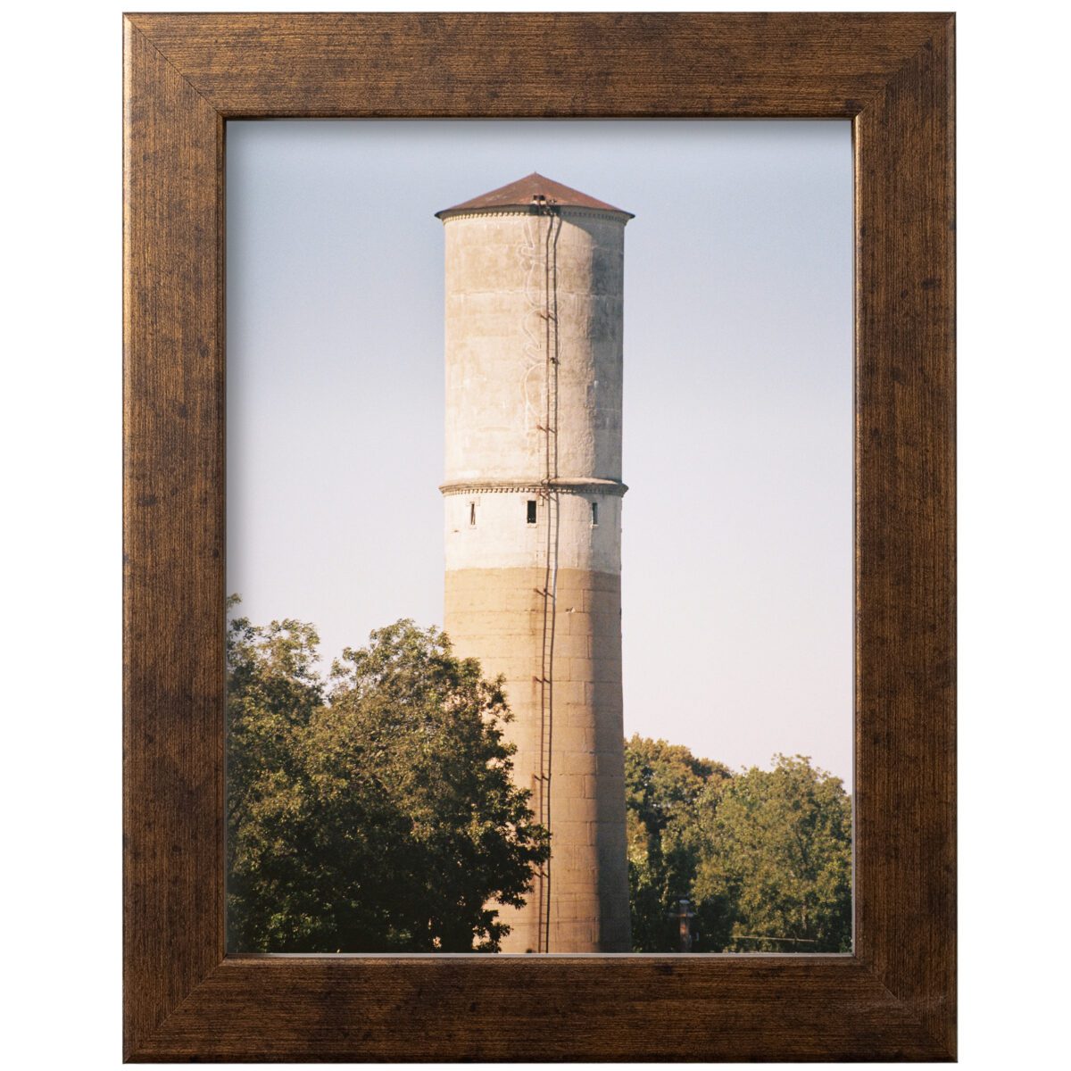 Vintage Rustic Bronze 1" Flat Picture Frame - Image 3