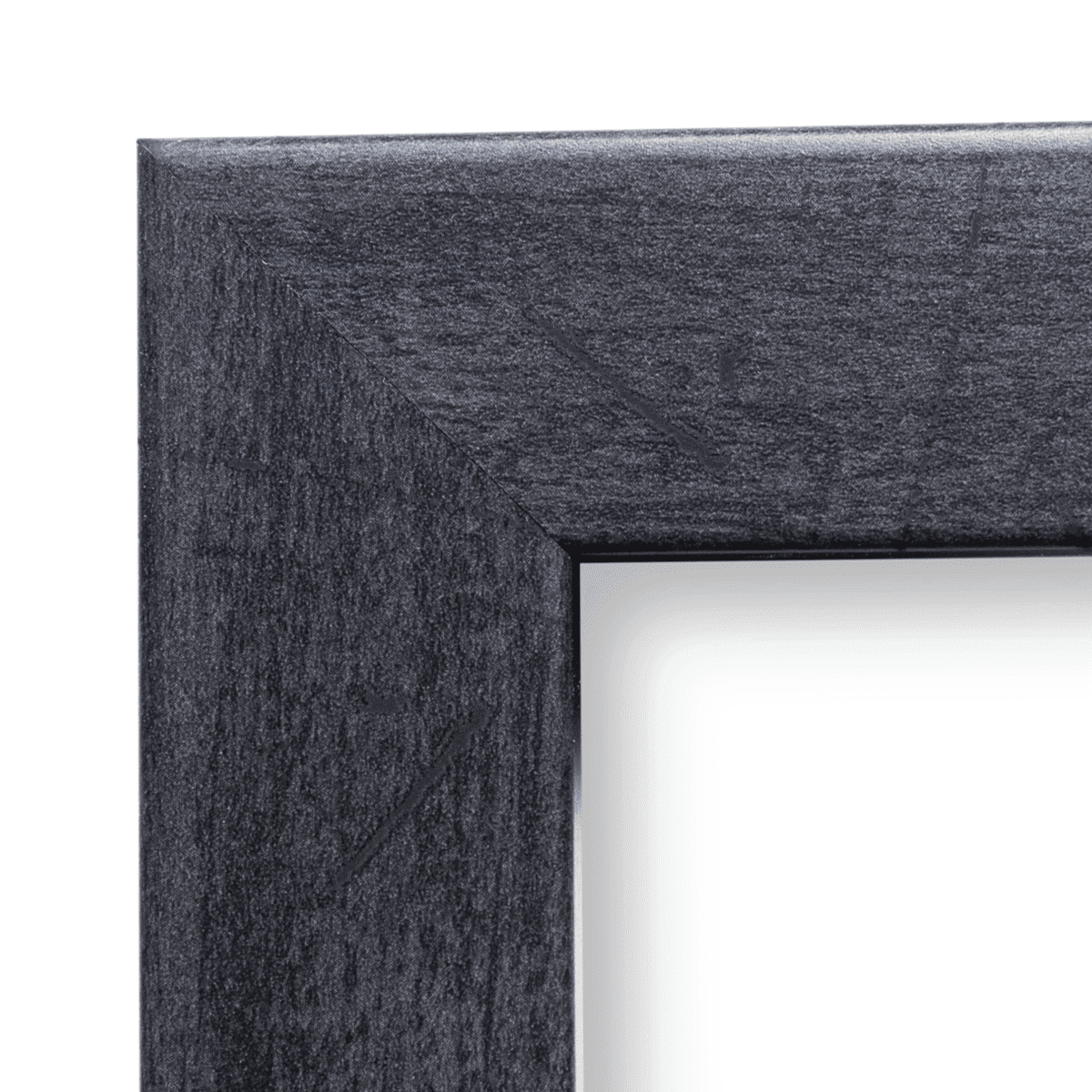 Distressed Gray 1" Flat Picture Frame - Image 2