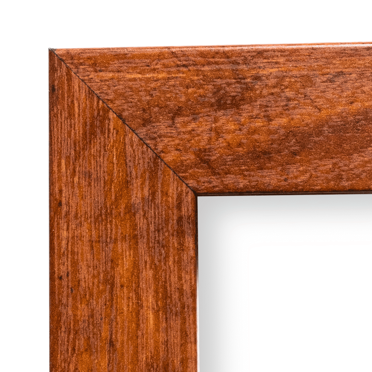 Red Oak 1" Flat Picture Frame - Image 2