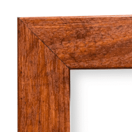Red Oak 1" Flat Picture Frame - Image 2