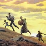 ESCAPE AT DAWN II - 8x20 Inch