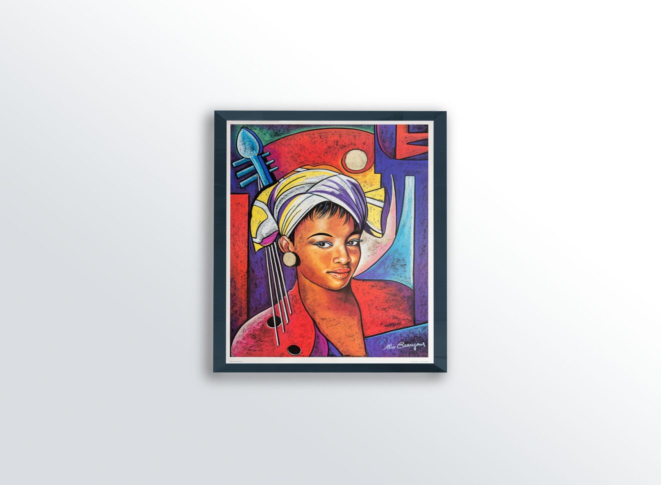 Music in my Eyes by Alix Beaujour, Art Poster Print for Wall, Home Decor - Image 2