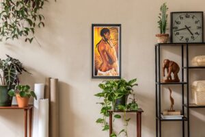 Midnight Beauty by Alix Beaujour, Art Poster Print for Wall, Home Decor