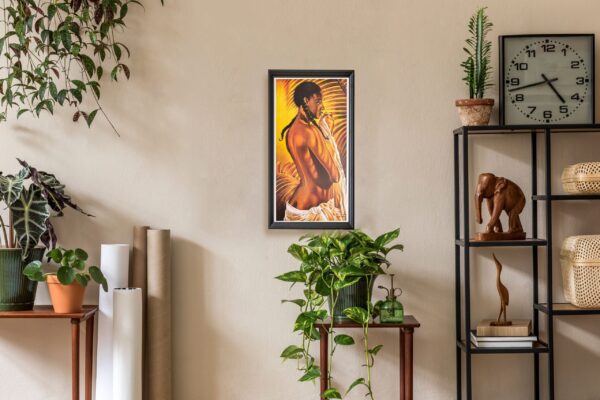 Midnight Beauty by Alix Beaujour, Art Poster Print for Wall, Home Decor