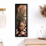 Palm Breezeway I, by Strickland - 12x36 Art Poster Print for Wall, Home Decor