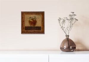 Elegant Edibles II, by Tara - 12x12 Art Poster Print for Wall, Home Decor