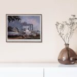 As Time Goes By, by Frederico - 12x15 Art Poster Print for Wall, Home Decor