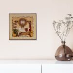 Art Deco Bath I+II, by Olson - 12x12 Art Poster Print for Wall, Home Decor