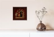 Tulip Pitcher II, by Gloria Eriksen - 16x16 Art Poster Print for Wall, Home Decor