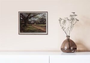 Stately Passage, by Casey - 24.5x30 Art Poster Print for Wall, Home Decor