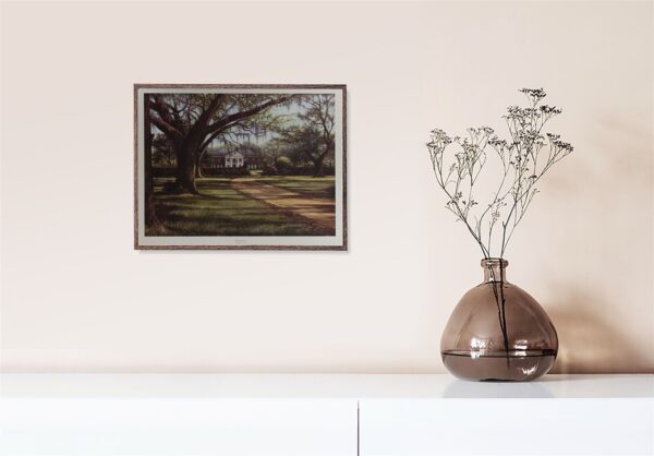 Stately Passage, by Casey - 24.5x30 Art Poster Print for Wall, Home Decor