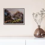 Morning Glory, by Strubel - 24.5x30 Art Poster Print for Wall, Home Decor