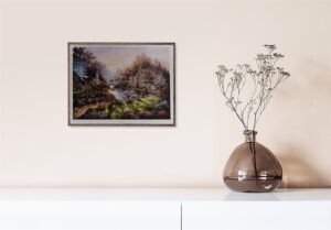 Morning Glory, by Strubel - 24.5x30 Art Poster Print for Wall, Home Decor