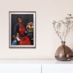 Miz Lela's Baby, by Young - 28x34 Art Poster Print for Wall, Home Decor