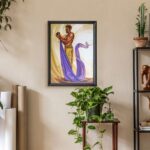 Bass harbor head Lighthouse, by WAK - 24x34 Art Poster Print for Wall, Home Decor