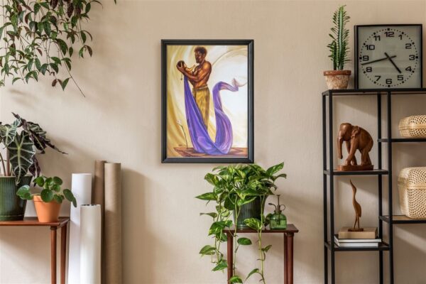 Bass harbor head Lighthouse, by WAK - 24x34 Art Poster Print for Wall, Home Decor