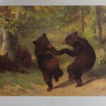 Dancing Bears, by William H. Beard - 26x32 Art Poster Print for Wall, Home Decor