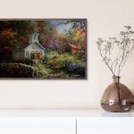 Worship in the Country, by Boehne - 24x36 Art Poster Print for Wall, Home Decor