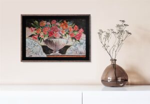 Whispers Of Spring, by Katt D - 24x36 Art Poster Print for Wall, Home Decor