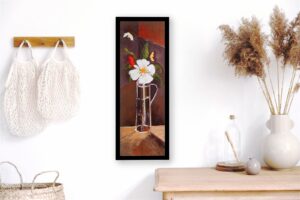 New Intensity I, by Burton - 12x36 Art Poster Print for Wall, Home Decor