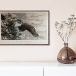 Through the Firs, by Ron Parker - 24x36 Art Poster Print for Wall, Home Decor