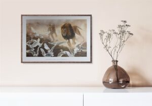 Sudden Rush, by John Seerey-Lester - 24x36 Art Poster Print for Wall, Home Decor