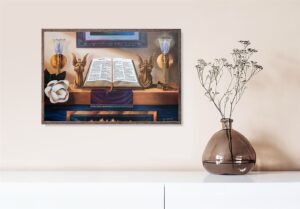 Psalms, by David Gunter - 24x36 Art Poster Print for Wall, Home Decor