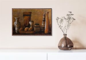 Natural Still Life, by Goggins - 24x36 Art Poster Print for Wall, Home Decor