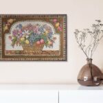 Mural of Flowers + Fruit, by Takata - 24x36 Art Poster Print for Wall, Home Decor